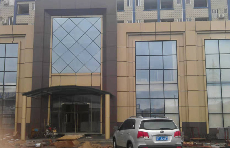 陶瓷厂办公楼-幕墙装饰工程