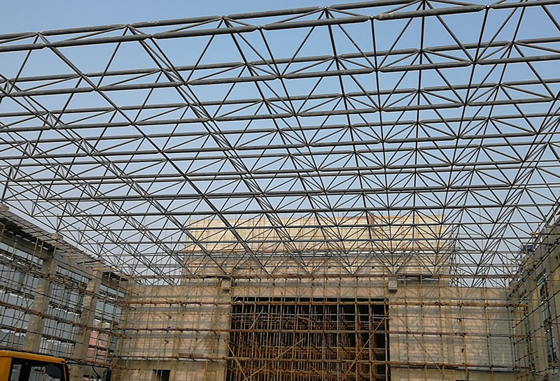 学校体艺馆网架工程